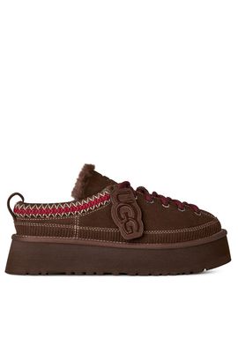 Women's Burnt Cedar Heritage Lace-Up Slipper UGG 1180361-BCDR