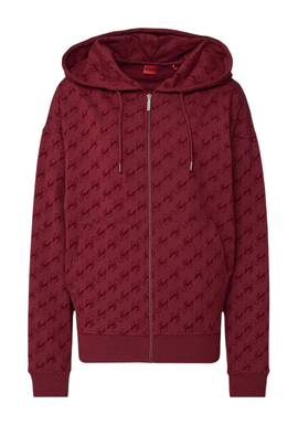 Women's Burgundy Flokky Jacket HUGO 50566669-643