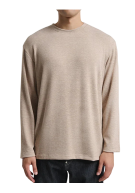 Men's Beige Knitted Sweater Royal Denim Masuda4071-Beige