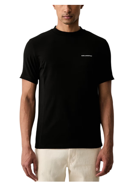 Ανδρικό T-shirt Μαύρο Karl Lagerfeld 755033 564235-990