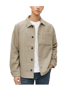Men's Beige Overshirt S.Oliver 2180784-8161