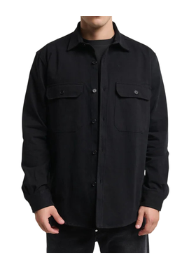 Ανδρικό Overshirt Μαύρο Royal Denim SKIVE5159-BLACK