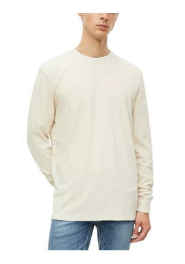 Ανδρικό Μακρυμάνικο T-shirt Μπεζ S.Oliver 2180195-9303