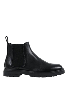 Ανδρικά Δερμάτινα Koby Lug Chelsea Μποτάκια Μαύρα Karl Lagerfeld KL11836-000 Black