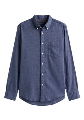 Ανδρικό Πουκάμισο Μπλε Tommy Hilfiger MW0MW40470-DVF