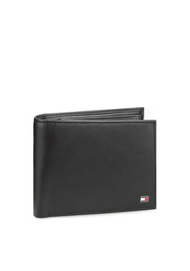 Men's Black Eton Cc Flap And Coin Pocket Wallet Tommy Hilfiger AM0AM00652-002
