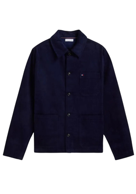 Ανδρικό Κοτλέ Overshirt Μπλε Tommy Hilfiger MW0MW44615-BCL