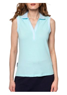 Women's Mint Sleeveless Dioco24 Polo Heavy Tools S24197-MINT