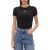 Γυναικείο Slim T-shirt Μαύρο Tommy Jeans DW0DW20316-BDS