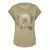Women's Olive Green T-shirt S.Oliver 2162987-78D2