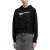 Women's Black Klj Reg Logo Hoodie Karl Lagerfeld Jeans A2W20053-999 BLACK