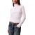 Women's White Ls Woven Label Turtleneck Calvin Klein LV047D203G-YAA