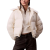 Women's Beige Essential Midweight Puffer Jacket Calvin Klein LV047D501G-VDV
