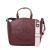 Γυναικεία Δερμάτινη K/Circle Tote Τσάντα Μπορντό Karl Lagerfeld A1W30058-548 BURGUNDY