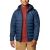 Men's Blue Delta Ridge II Down Hooded Jacket Columbia 2086222-464