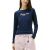 Women's Navy Blue Tjw Slim Essential Logo 1 Ls Tee Tommy Jeans DW0DW21844-C1G