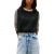 Γυναικεία Αμάνικη Λινή Μπλούζα Μαύρο Tommy Jeans DW0DW22779-BDS