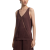 Women's Dark Brown Fonica Top BOSS 50557130-206