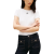 Γυναικείο Slim T-shirt Λευκό Tommy Hilfiger WW0WW48710-YBL