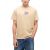 Men's Beige Tjm Rlx Crest Repeat Ss Tee Tommy Jeans DM0DM23172-AB9
