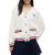 Women's White TJW RWB Tipping Ovs Cardigan Tommy Jeans DW0DW22934-YBH