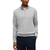 Men's Grey PIMA ORG CTN CASHMERE ZIP MOCK JUMPER Tommy Hilfiger MW0MW28049-P01