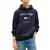 Men's Navy Blue TOMMY EMBRO FLAG HOODIE Tommy Hilfiger MW0MW42735-DW5