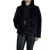 Women's Black Eco Fur Emporio Co. Prugna-black