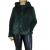 Women's Green Eco Fur Emporio Co. Prugna-green