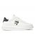 Men's White Leather Karl NFT Lo Lace Sneakers Karl Lagerfeld KL52530N-011 WHITE