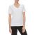 Women's White CK Embro Badge V-Neck Tee Calvin Klein J20J222560-YAF