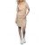 Women's Beige Vilma Dress Heavy Tools S24458-SAND