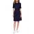 Women's Navy Blue Vilma Dress Heavy Tools S24458-NAVY