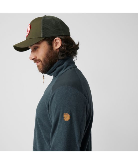 Men's Navy Blue Sten Fleece M Fjallraven 81765-555 DARK NAVY