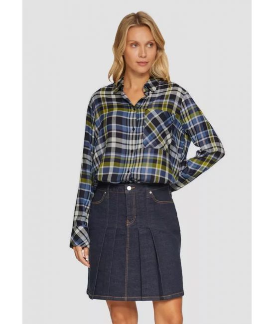 Γυναικείο Καρό Πουκάμισο Μπλε S.Oliver 2154282-59N0