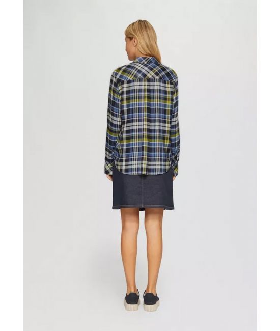 Γυναικείο Καρό Πουκάμισο Μπλε S.Oliver 2154282-59N0