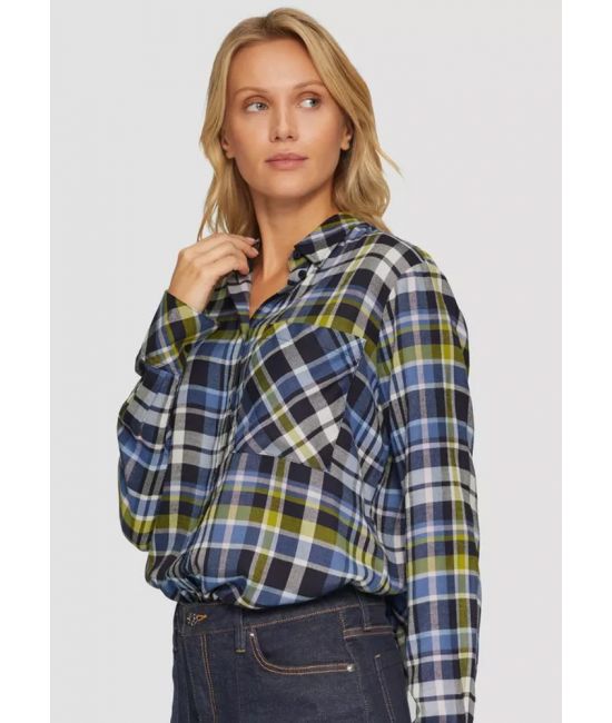 Γυναικείο Καρό Πουκάμισο Μπλε S.Oliver 2154282-59N0
