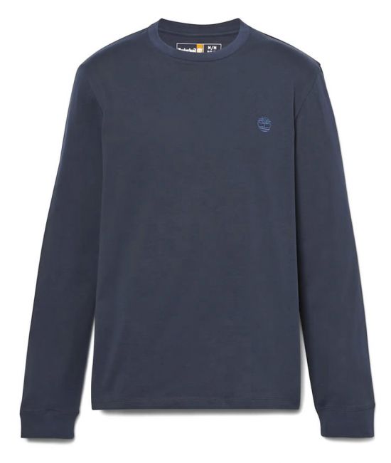 Ανδρικό Dunstan River Μακρυμάνικο T-shirt Navy Μπλε Timberland TB0A2BQ3-Z02