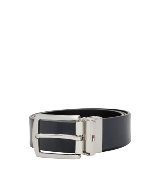 Men's Leather Navy Blue/Black Denton 3.5 Rev Belt Tommy Hilfiger AM0AM13012-DW6