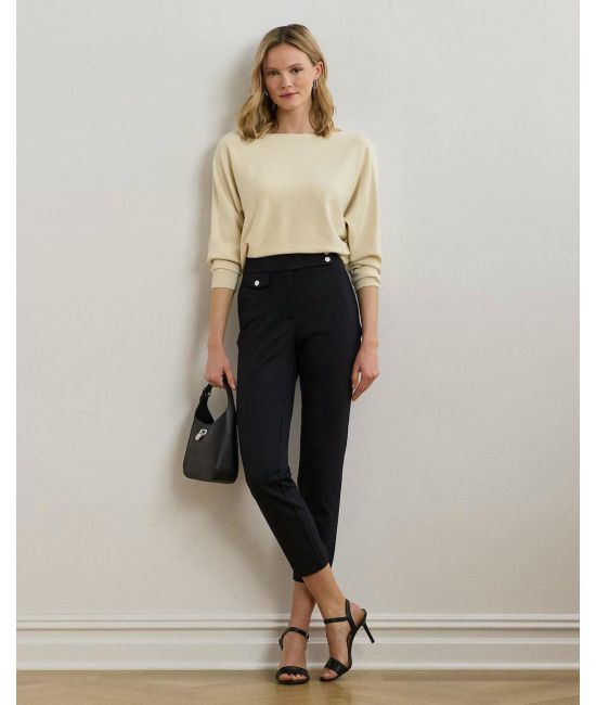 Γυναικείο Zinleah Παντελόνι Μαύρο Ralph Lauren 200980023001-001