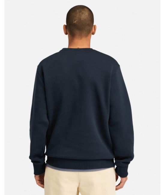 Men's Navy Blue Hamp Crew Neck Sweatshirt Timberland TB0A6VG6-433