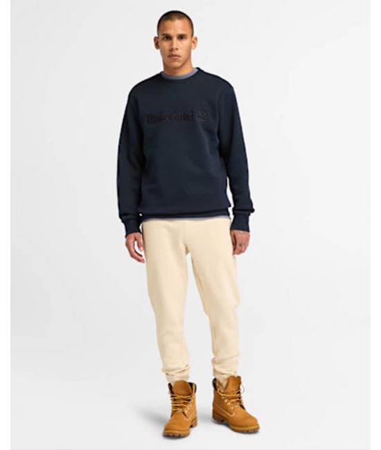 Men's Navy Blue Hamp Crew Neck Sweatshirt Timberland TB0A6VG6-433