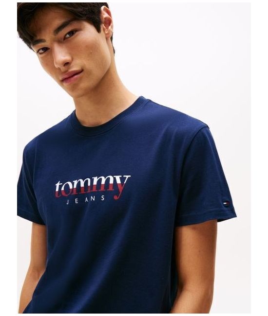 Ανδρικό T-shirt Navy Μπλε Tommy Jeans DM0DM21978-C1G