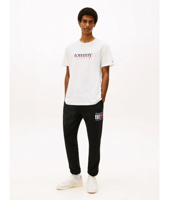 Ανδρικό T-shirt Λευκό Tommy Jeans DM0DM21978-YBL