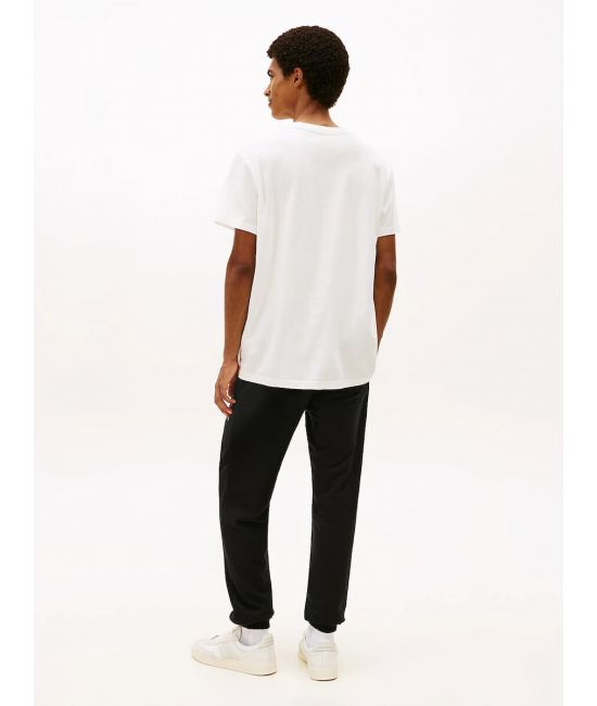 Ανδρικό T-shirt Λευκό Tommy Jeans DM0DM21978-YBL