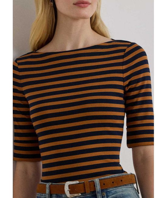 Γυναικείο Ριγέ Judy T-shirt Ralph Lauren 200980041001-410