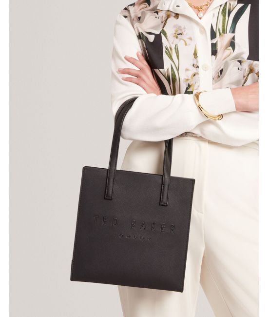 Γυναικεία Seacon Crosshatch Icon Τσάντα Μαύρη Ted Baker 281659-BLACK