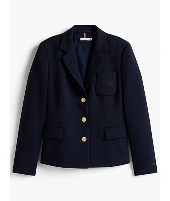 Γυναικείο Σακάκι Navy Μπλε Tommy Hilfiger WW0WW46660-C1G