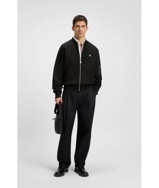 Men's Black Dargenzip Bomber Jacket Hugo 50542590-001