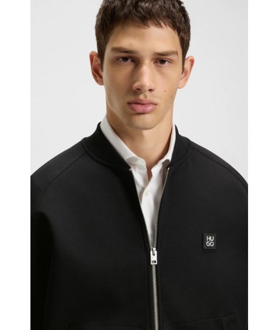 Men's Black Dargenzip Bomber Jacket Hugo 50542590-001
